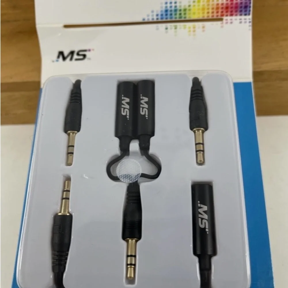 MOBILESPEC MBS12401 Audio Cable Black 6' Single Foil